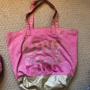 Love Pink Tote